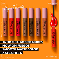 NYX Candela Babe centre lèvres pour effet teinte structuré