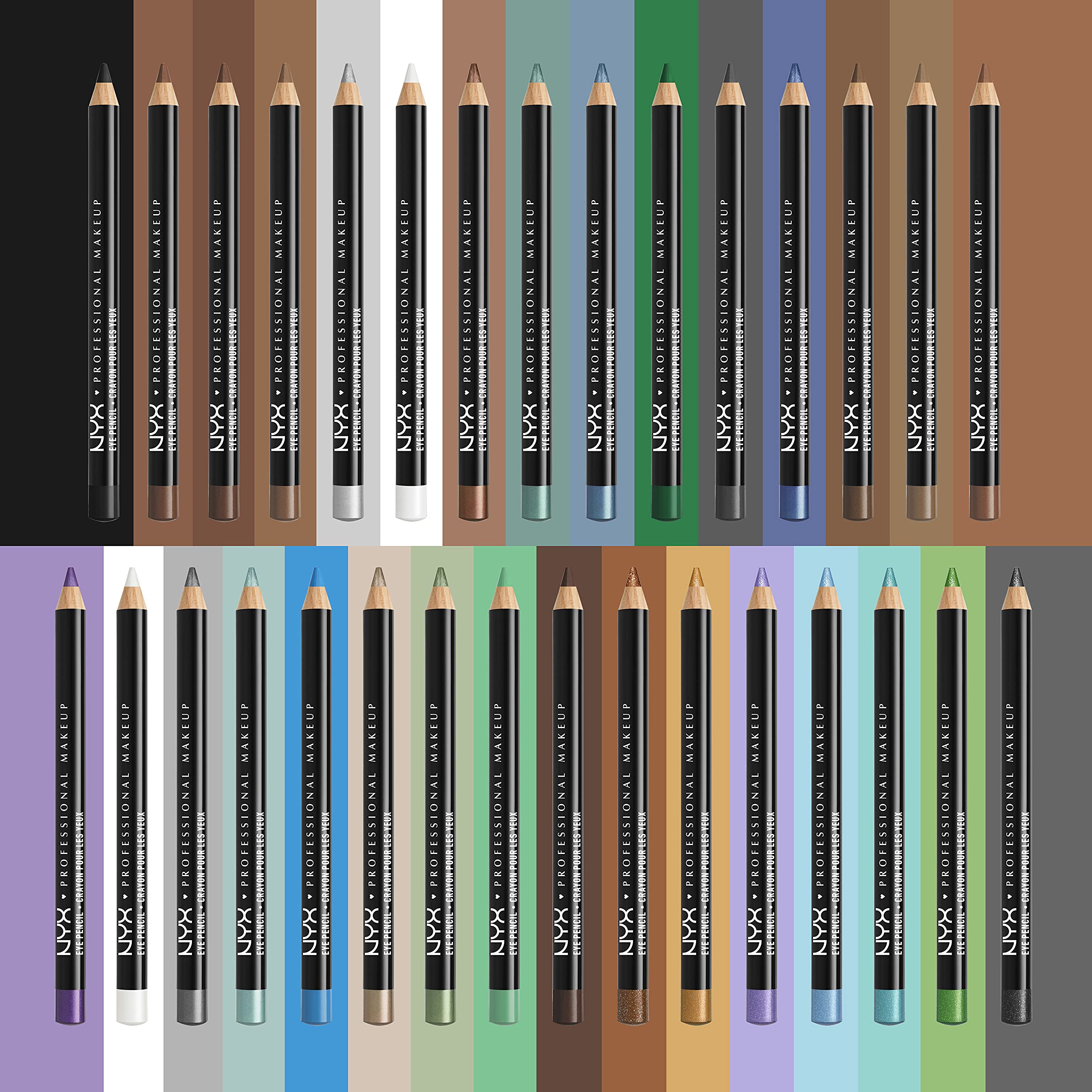 NYX Slim Eye Pencil Bronze Scintillant: regard net et définition instantanée.