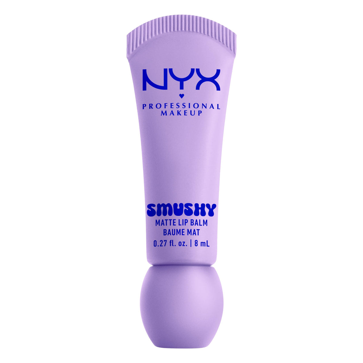 NYX Smushy Matte Lip Balm en action, application douce et confortable sur les lèvres.