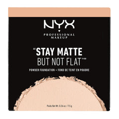 NYX Stay Matte finition-matte : effet maquillage naturel sans brillance.