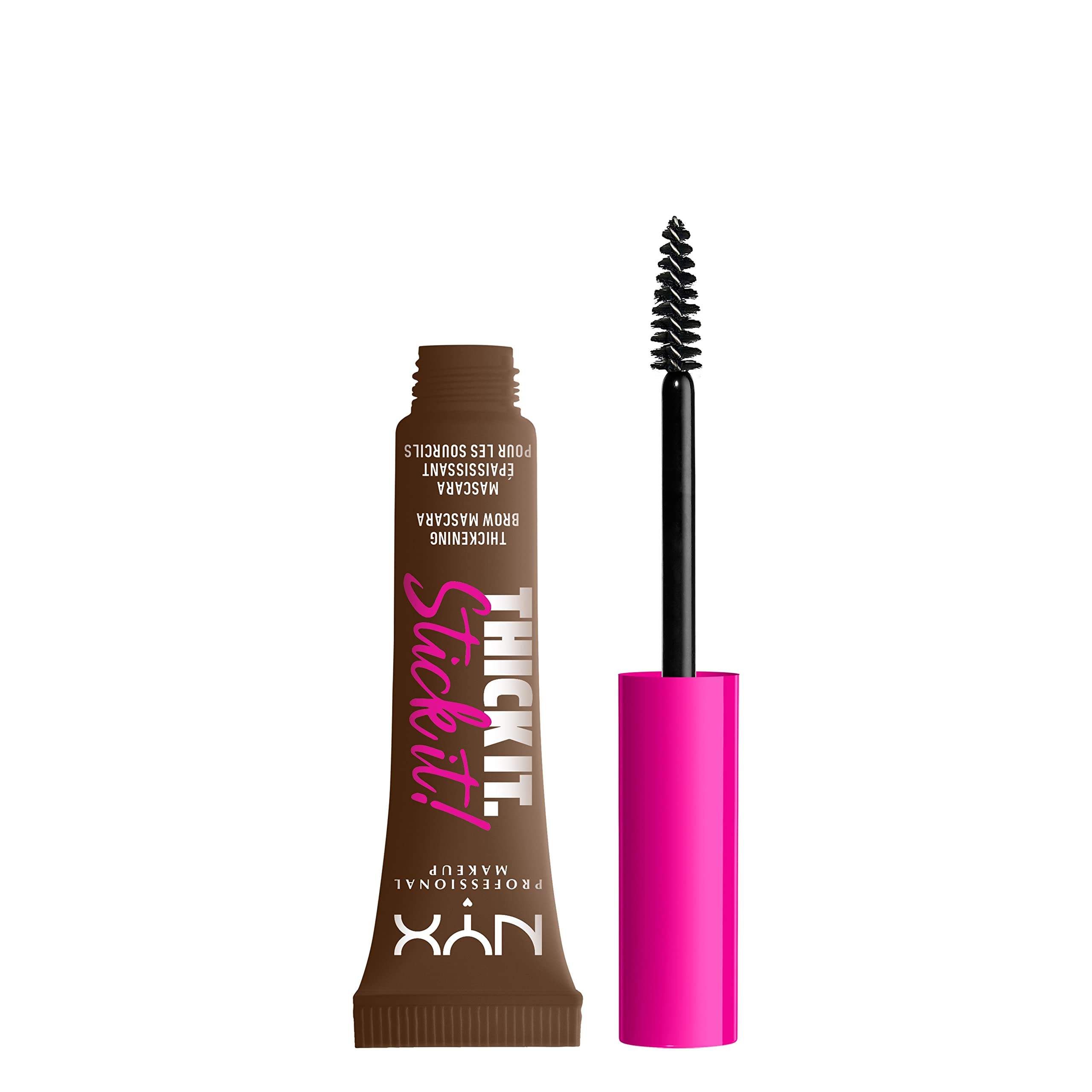 NYX Thick It Stick It brosse sourcils pour une mise en forme precise et naturelle