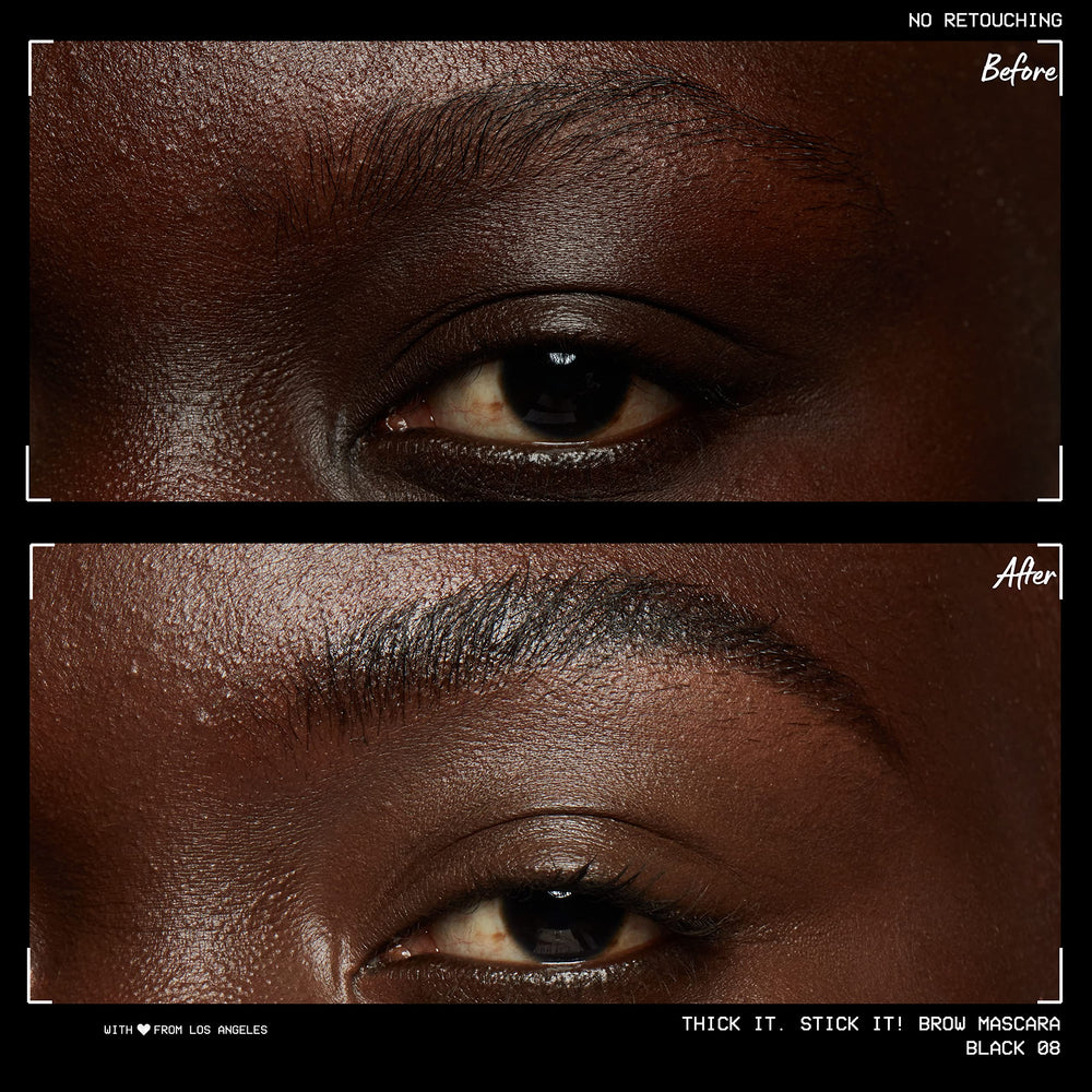 NYX Thick It Stick It: application précise et naturelle grâce à la brosse dédiée.