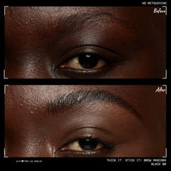NYX Thick It Stick It: application précise et naturelle grâce à la brosse dédiée.