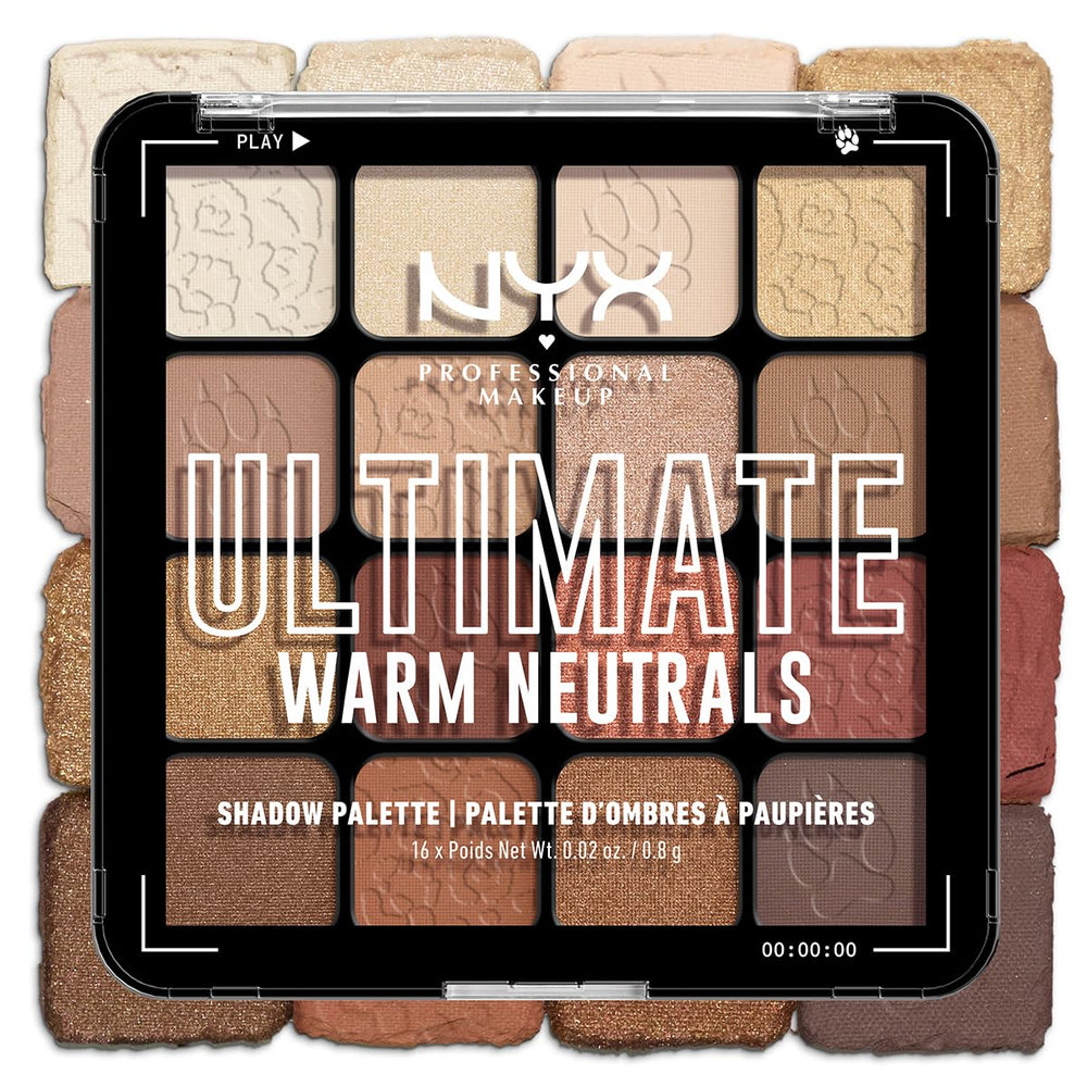 Ombres pigmentées mat et métallique NYX PRO pour paupières en beauté