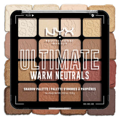 Ombres pigmentées mat et métallique NYX PRO pour paupières en beauté