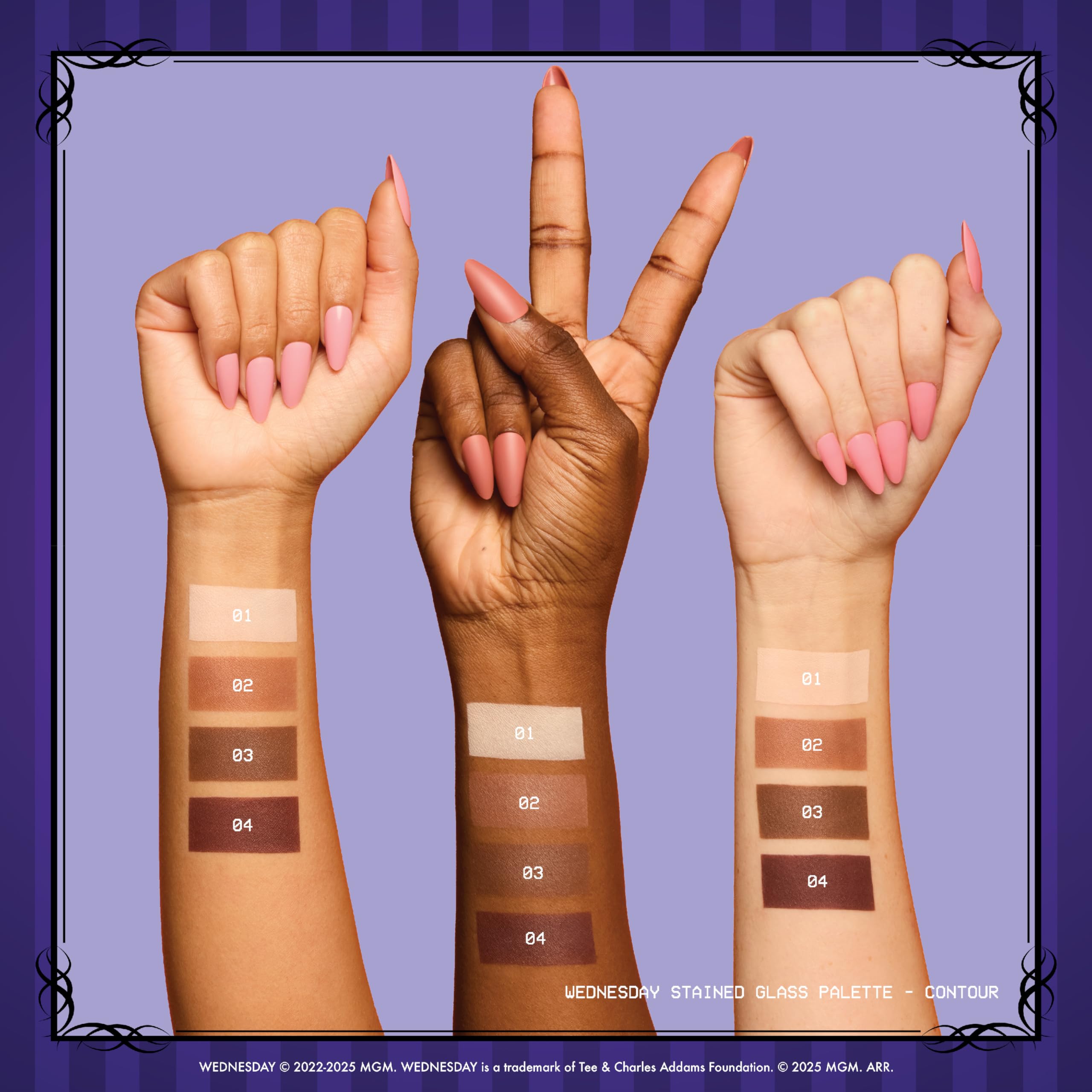 Poudre contour veloutée, application douce et facile