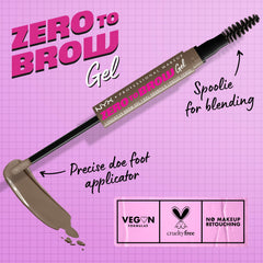 Goupillon du Zero to Brow pour estomper les contours des sourcils