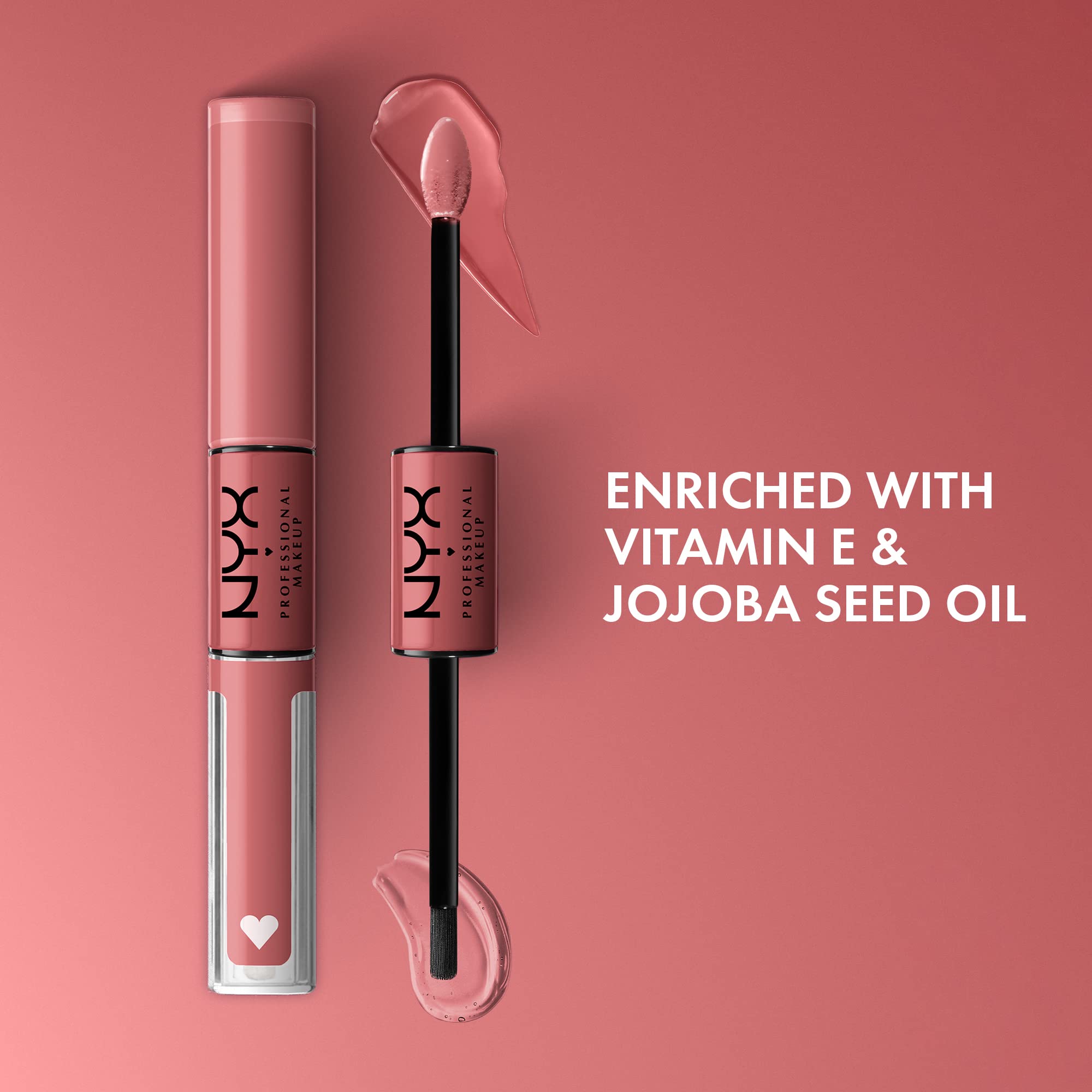 NYX Shine Loud couche-reflet: brillant miroir durable.