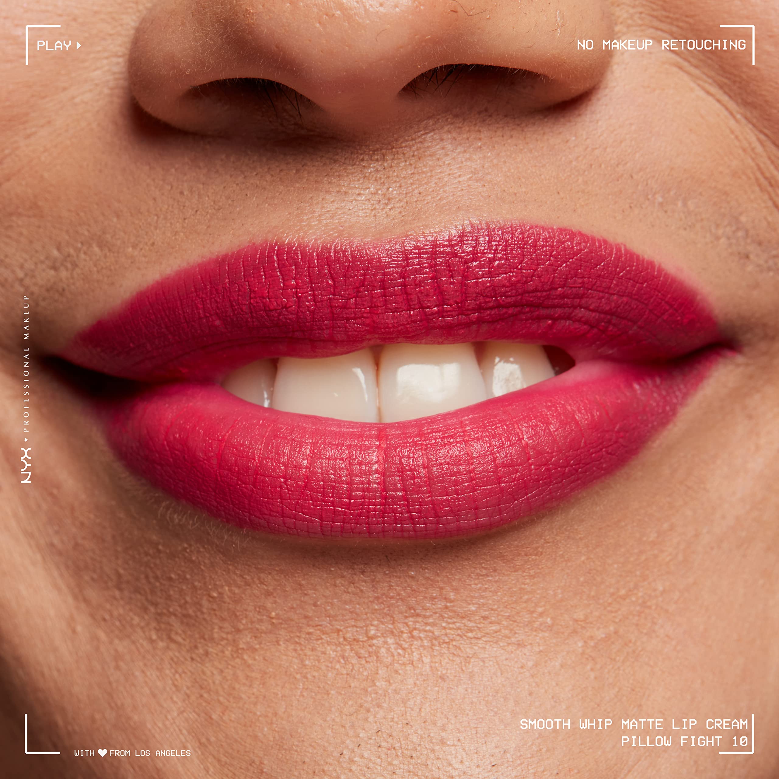 NYX Smooth Whip Matte Lip Cream Pillow Fight végan et certifié sans cruauté animale