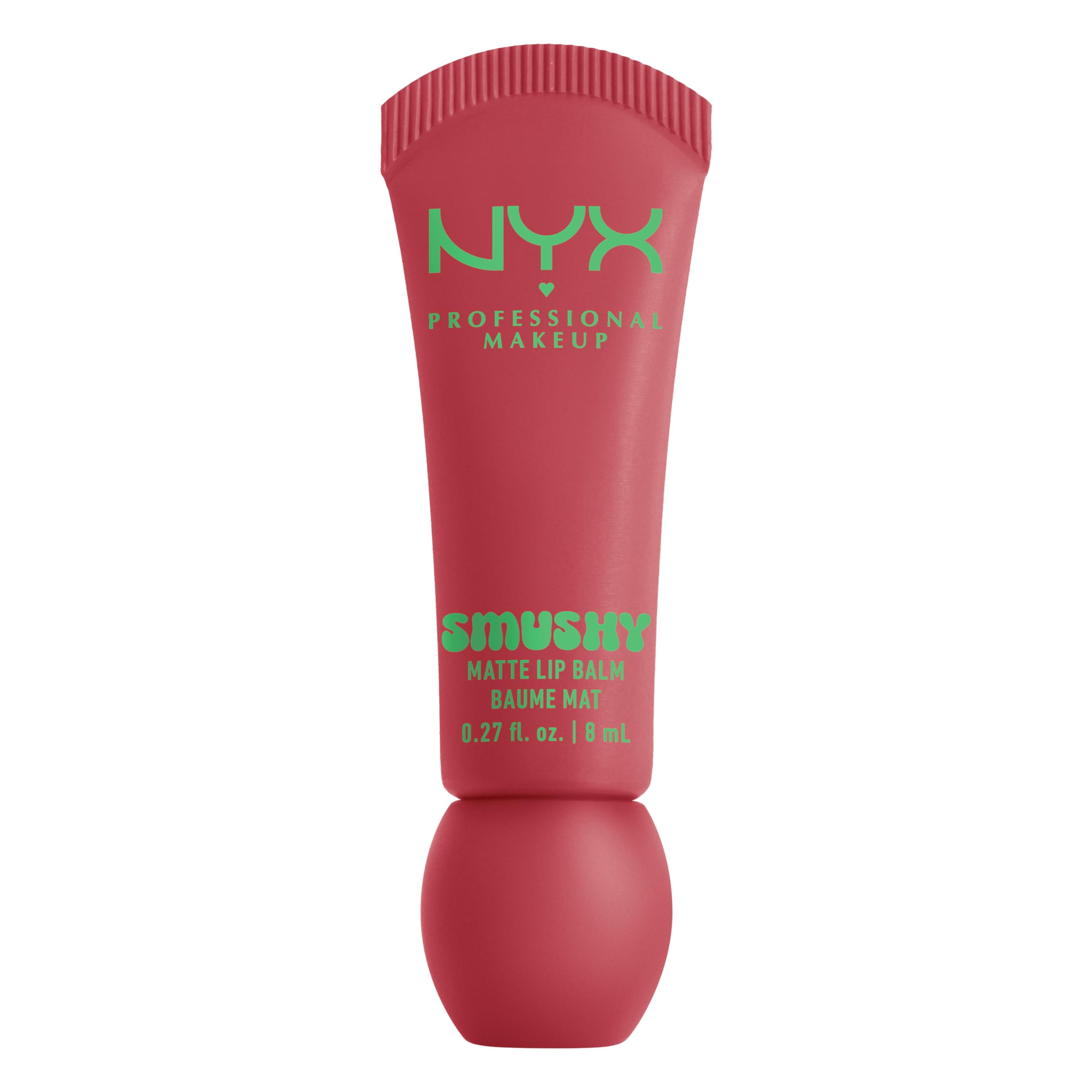 NYX Smushy Matte Lip Balm teinte nude pour un look naturel et velouté.