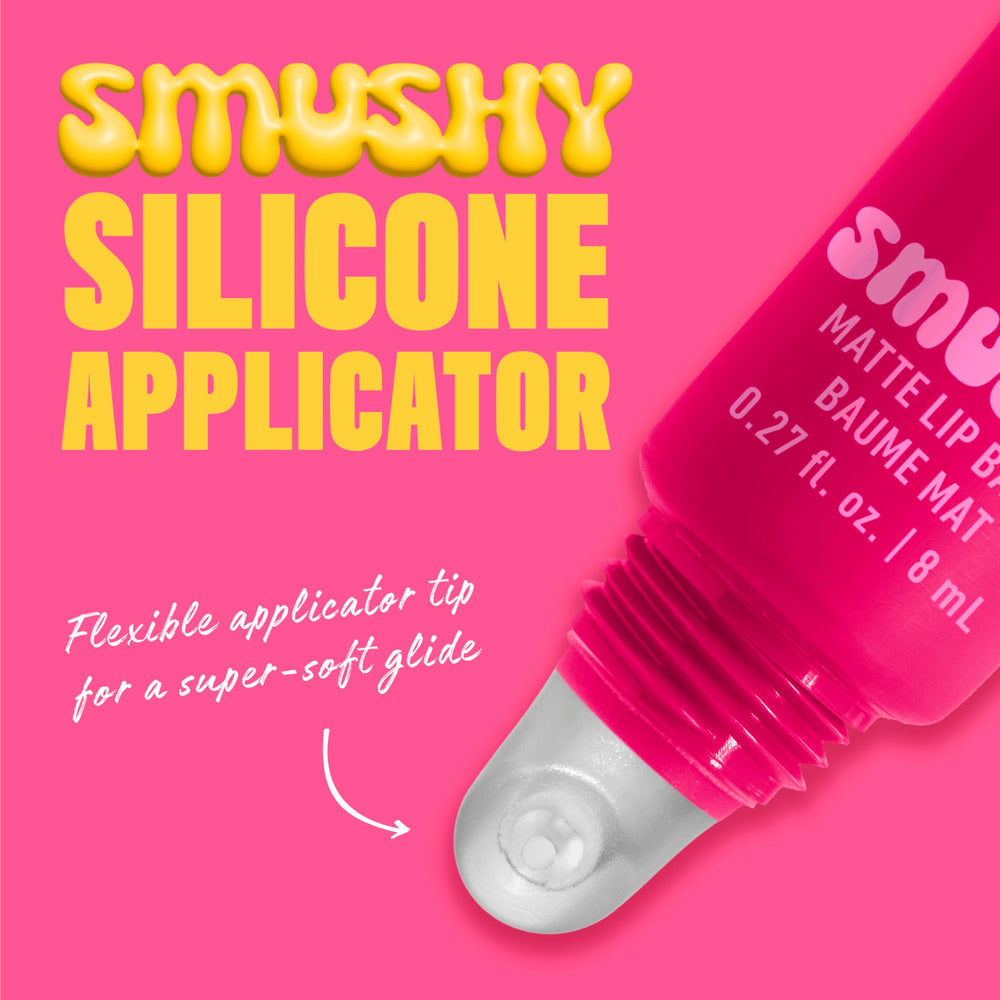 NYX Smushy Matte Lip Balm fini diffus et mat léger pour un rendu subtil