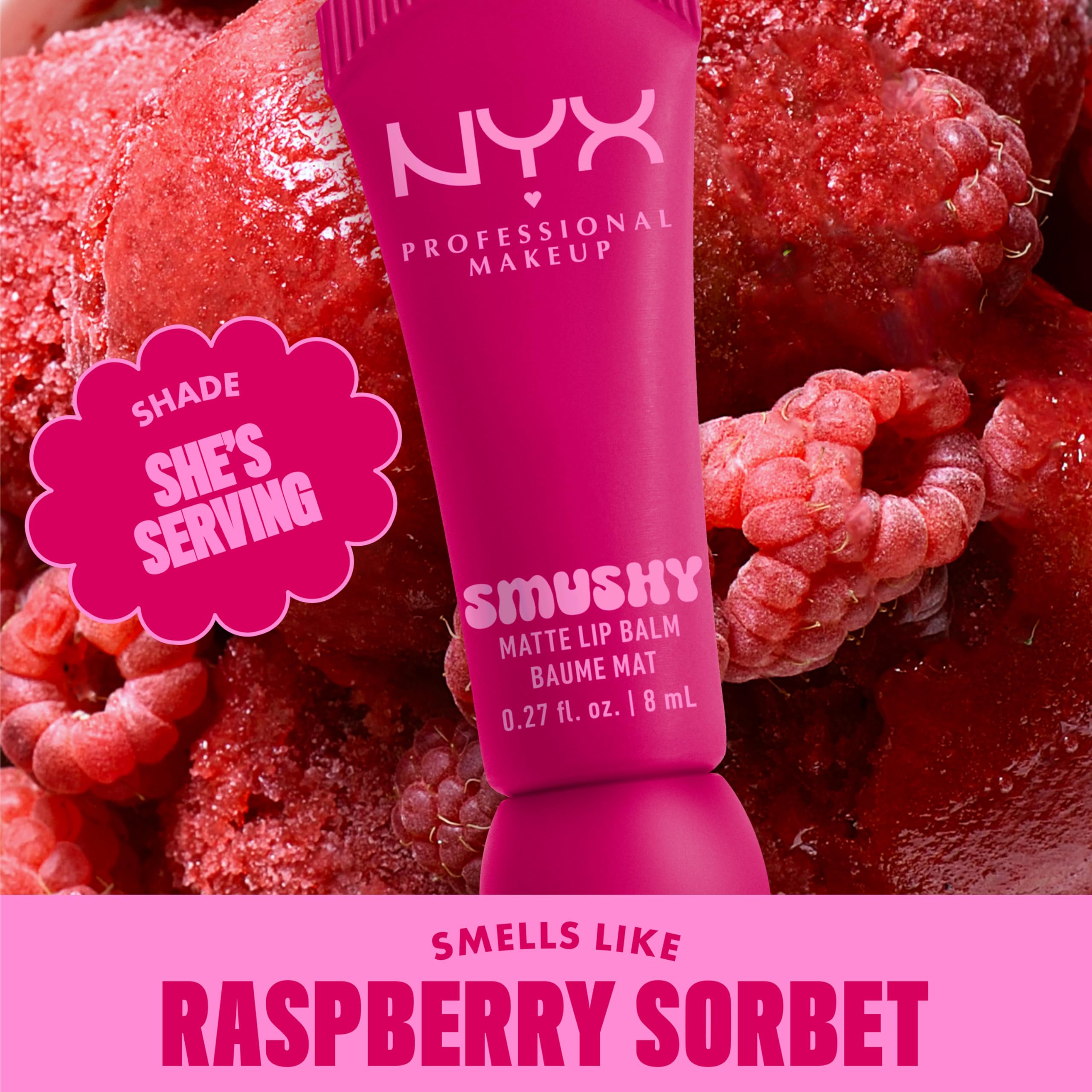 NYX Smushy Matte Lip Balm pour des lèvres hydratées au quotidien