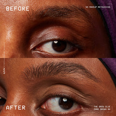 NYX The Brow Glue permet une application rapide pour maîtriser les poils.
