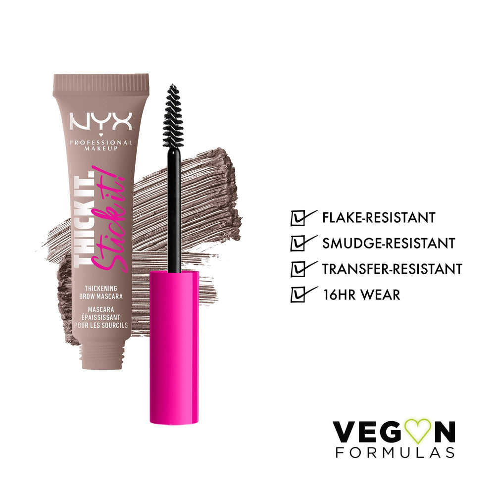 NYX Thick It Stick It Sourcils : fibres végétales qui renforcent l'apparence des sourcils.