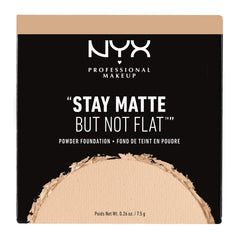 NYX Stay Matte poudre-visage teinte beige moyen adaptée à la carnation