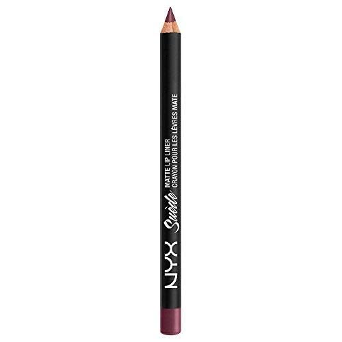 Texture veloutée de NYX Suede Matte sur lèvres, toucher doux et confortable.