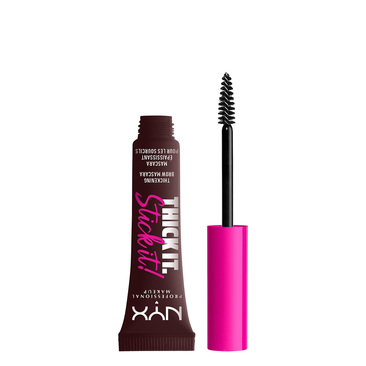 Sourcils volumineux et teinte Espresso grâce à NYX Thick It Stick It.