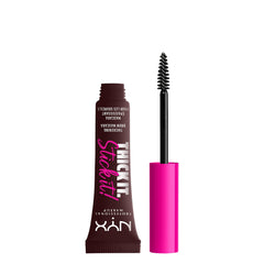 Sourcils volumineux et teinte Espresso grâce à NYX Thick It Stick It.