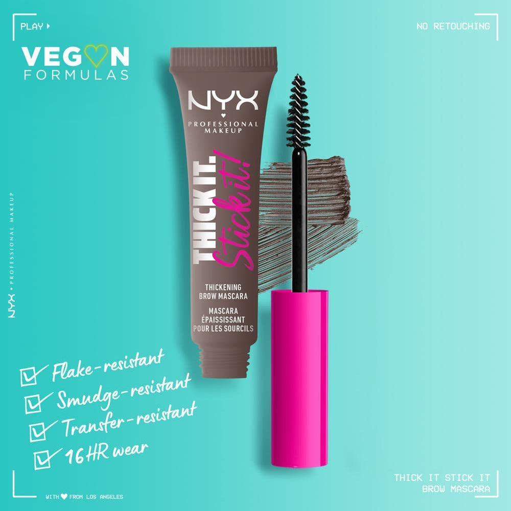 NYX Thick It Stick It – application délicate pour texture naturelle des sourcils