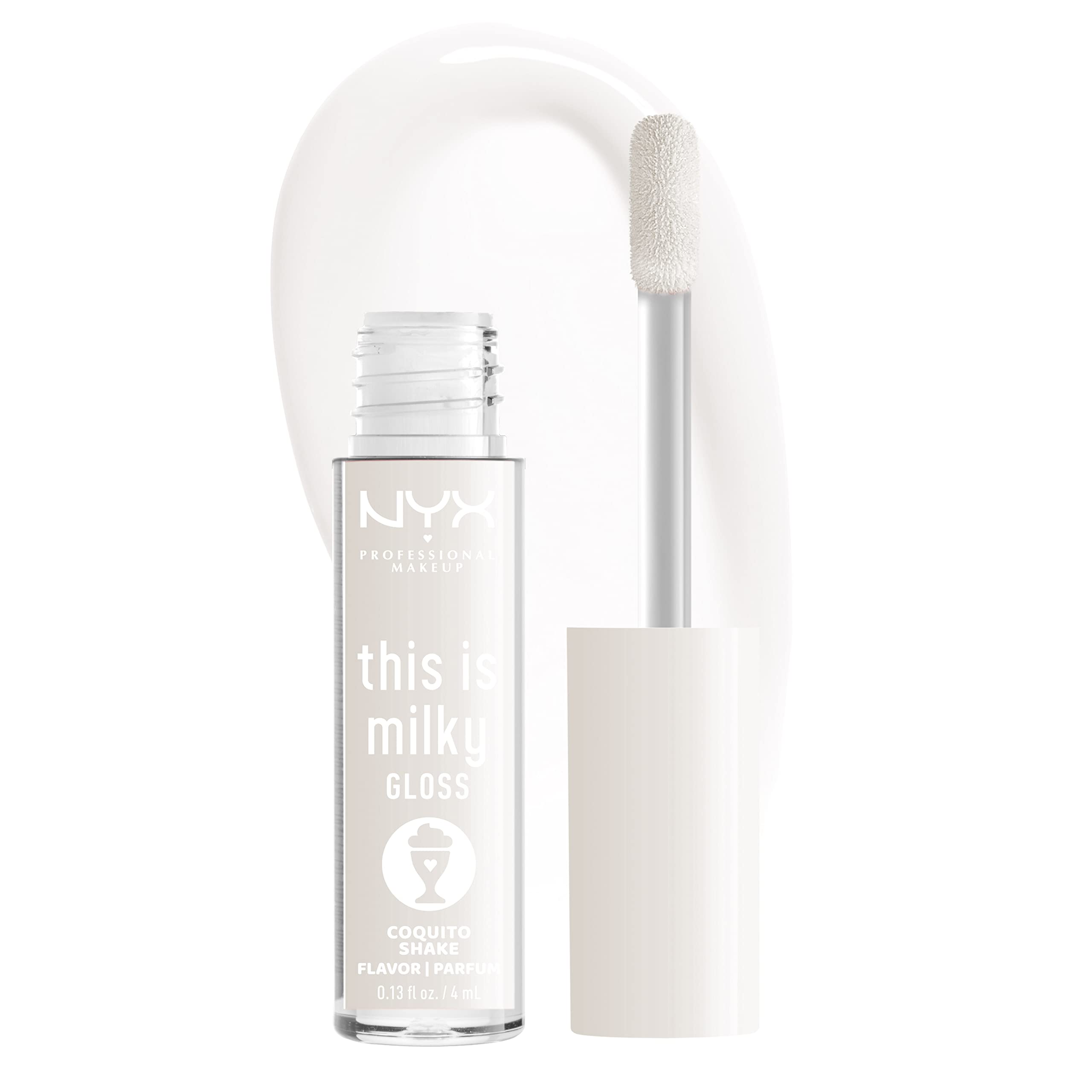 NYX This Is Milky Gloss Coquito Shake flacon éclat laitier durable