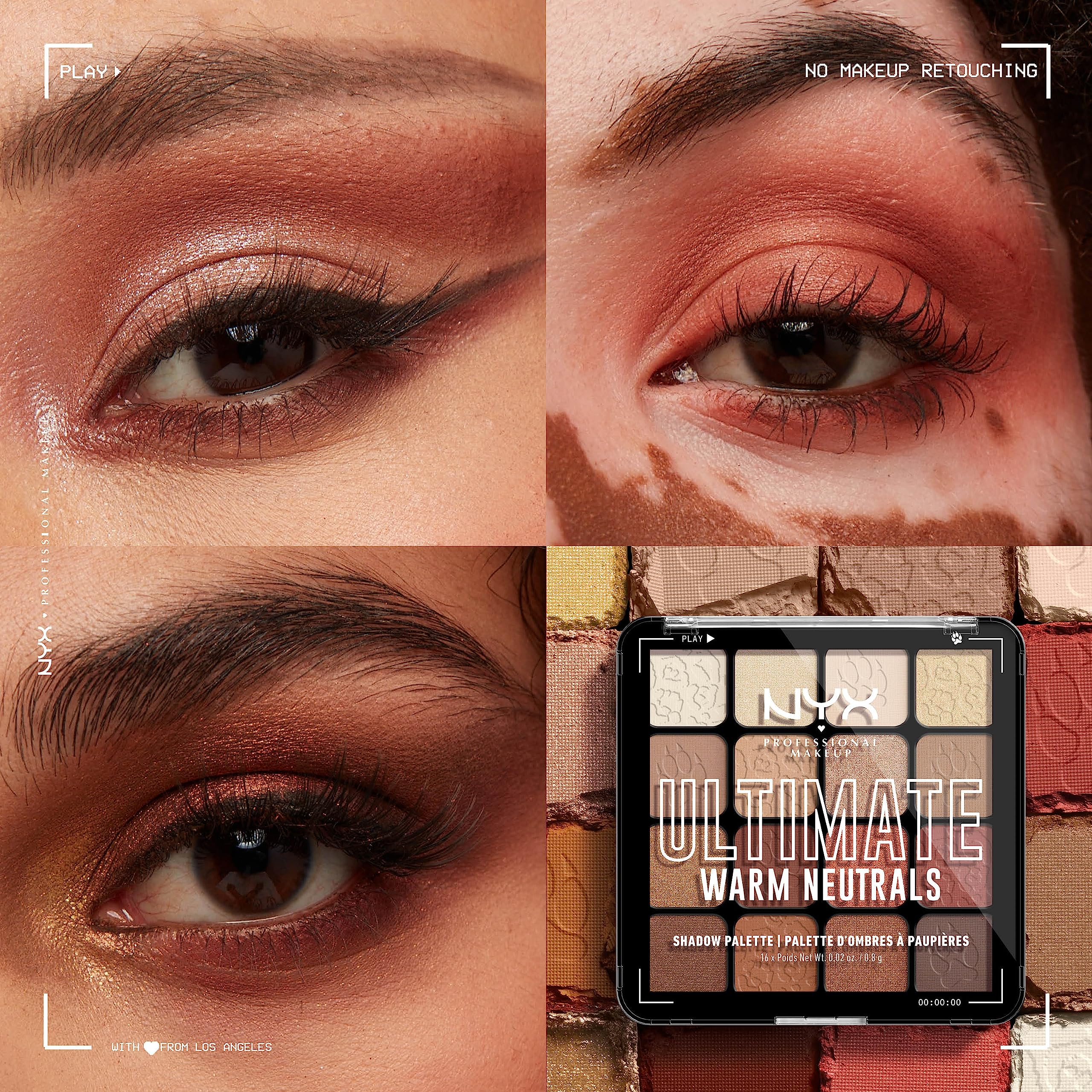 Palette sans cruauté, certifiée par PETA, respectueuse des animaux.
