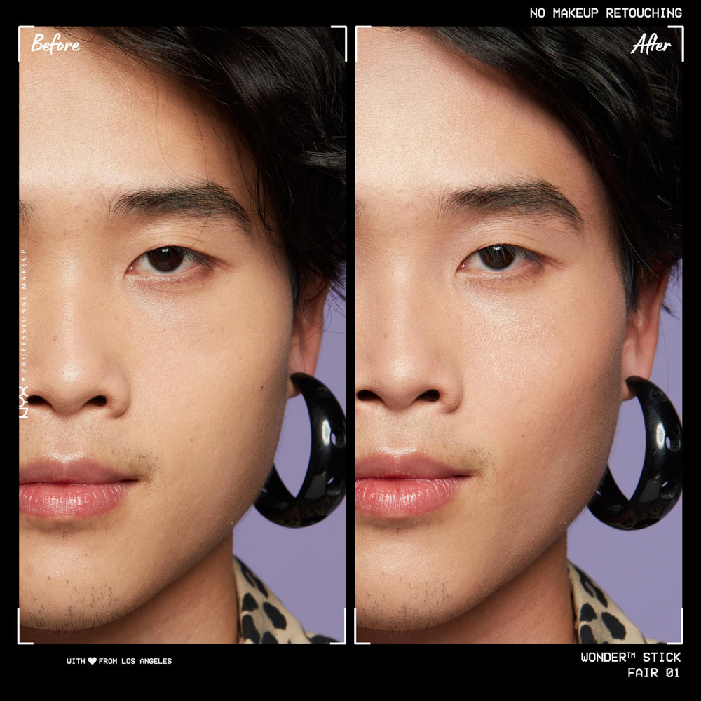 NYX Wonder Stick application facile pour un look naturel au quotidien.