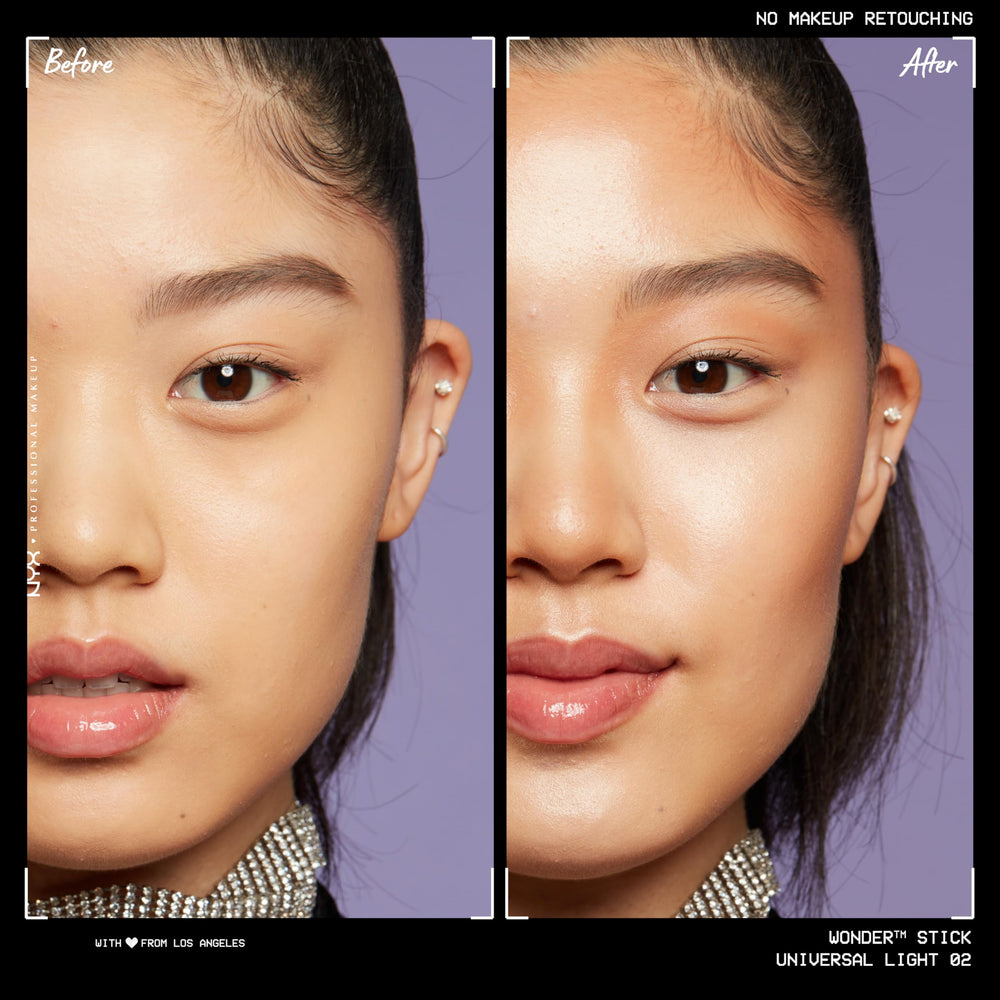 Nyx Wonder Stick application rapide et précise pour contour et lumière en un seul geste.