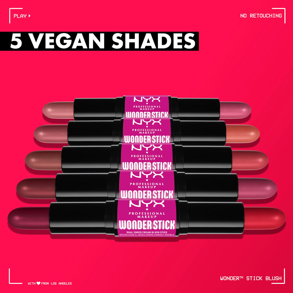 NYX Wonder Stick Blush – fini lumineux et naturel pour un look frais