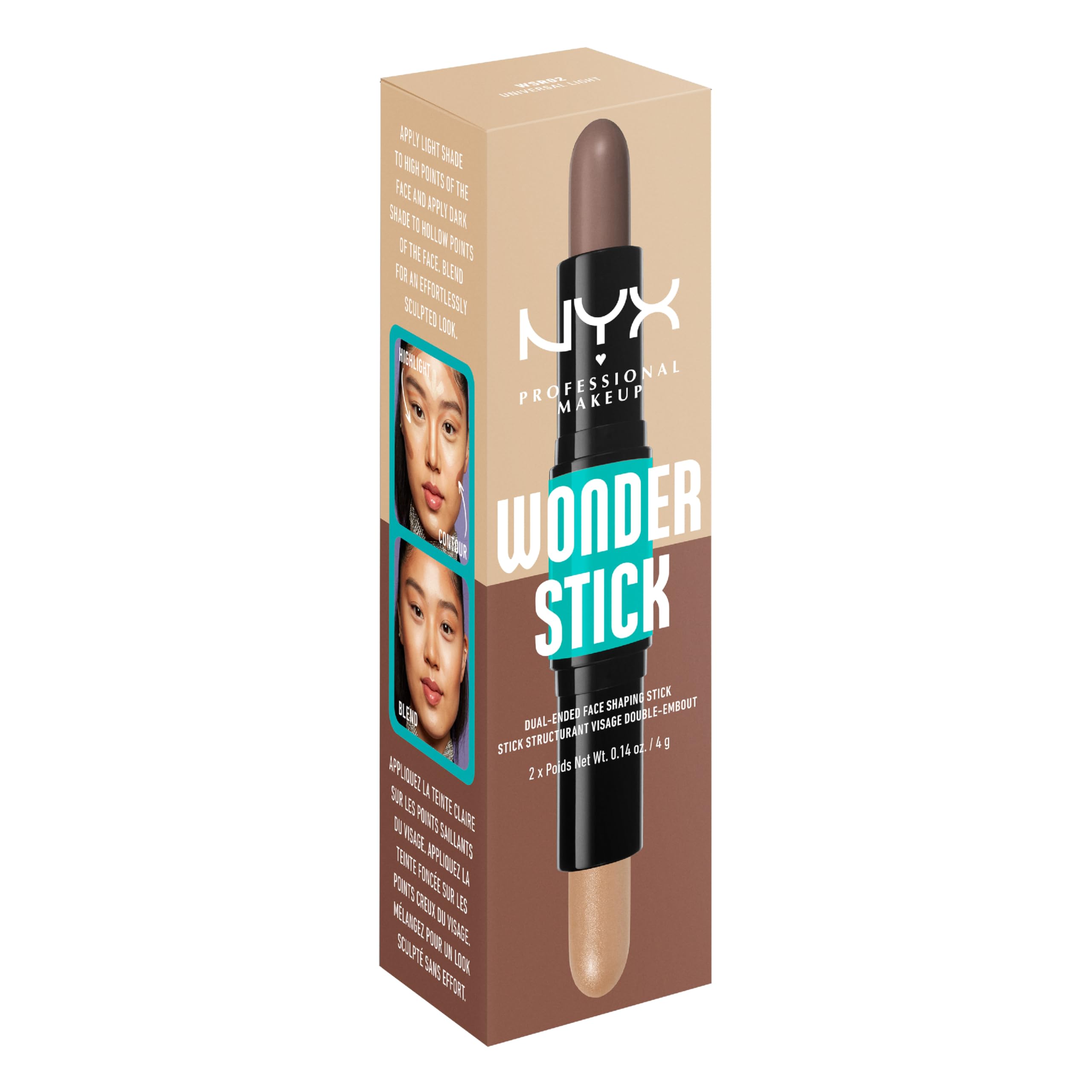 Nyx Wonder Stick facile à intégrer dans la routine beauté quotidienne.
