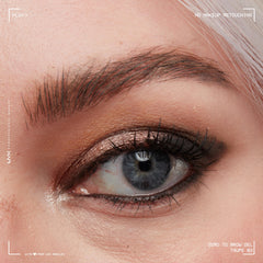 NYX Zero to Brow gel-teinte-taupe : tenue longue durée adaptée au quotidien.