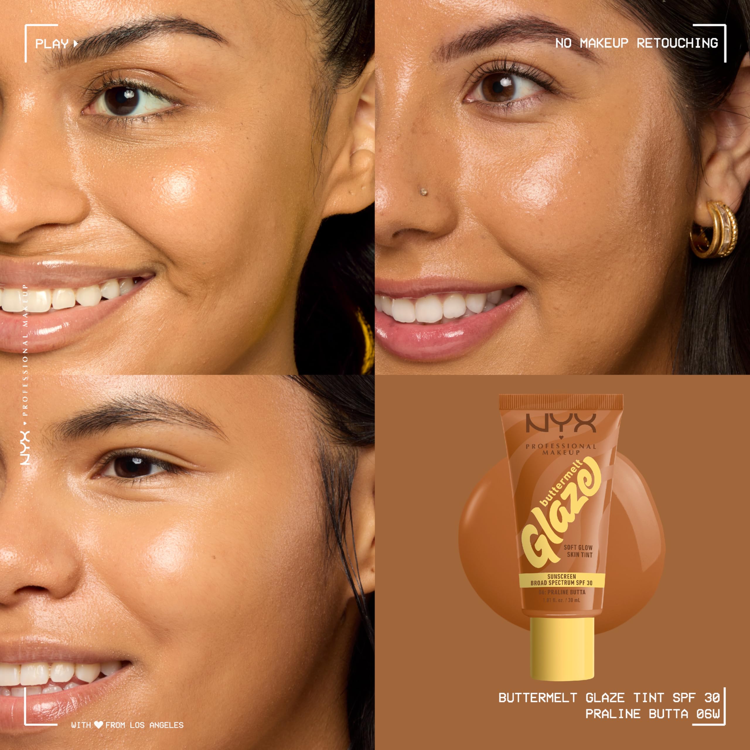 NYX Buttermelt Glaze - emballage élégant et usage quotidien