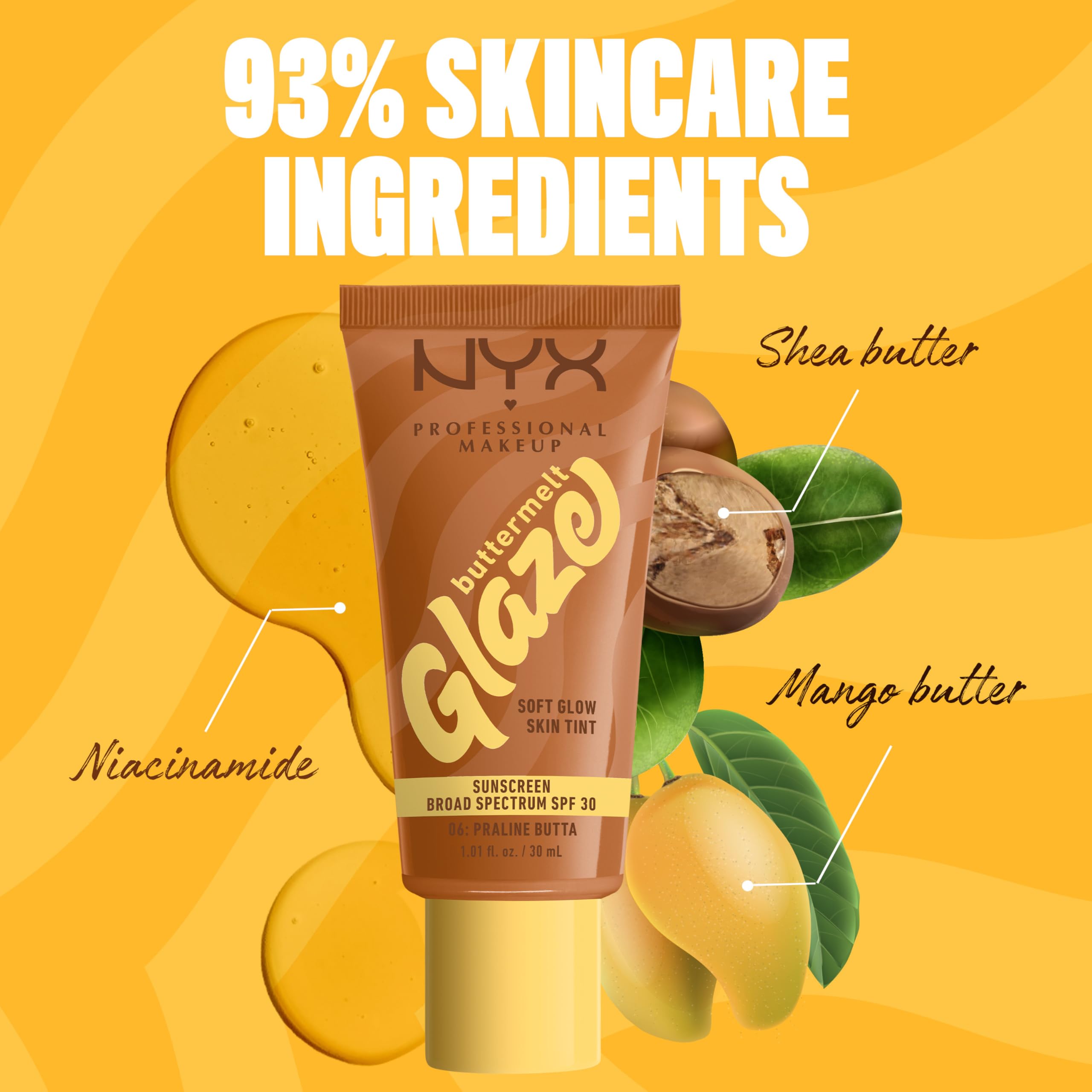 NYX Buttermelt Glaze - texture crème soyeuse facile à estomper