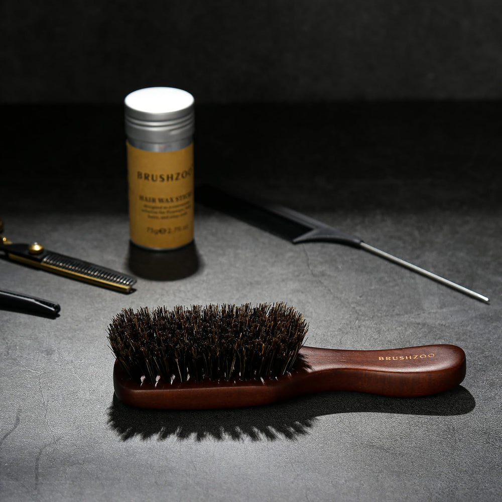 O BRUSHZOO offre un fini naturel et sans frisottis.