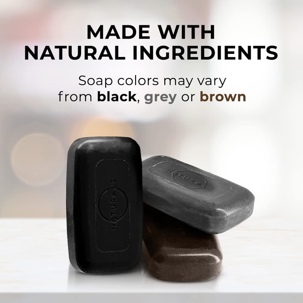O Naturals emballage savon Afrique noire, présentation premium et pratique.