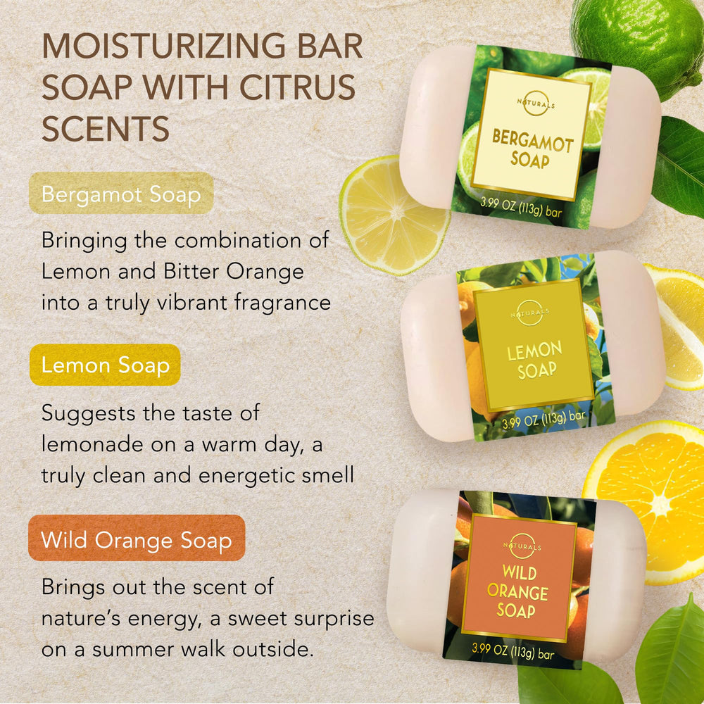 Savon citrus Grapefruit d'O NATURALS – nettoyage doux avec arôme énergisant.