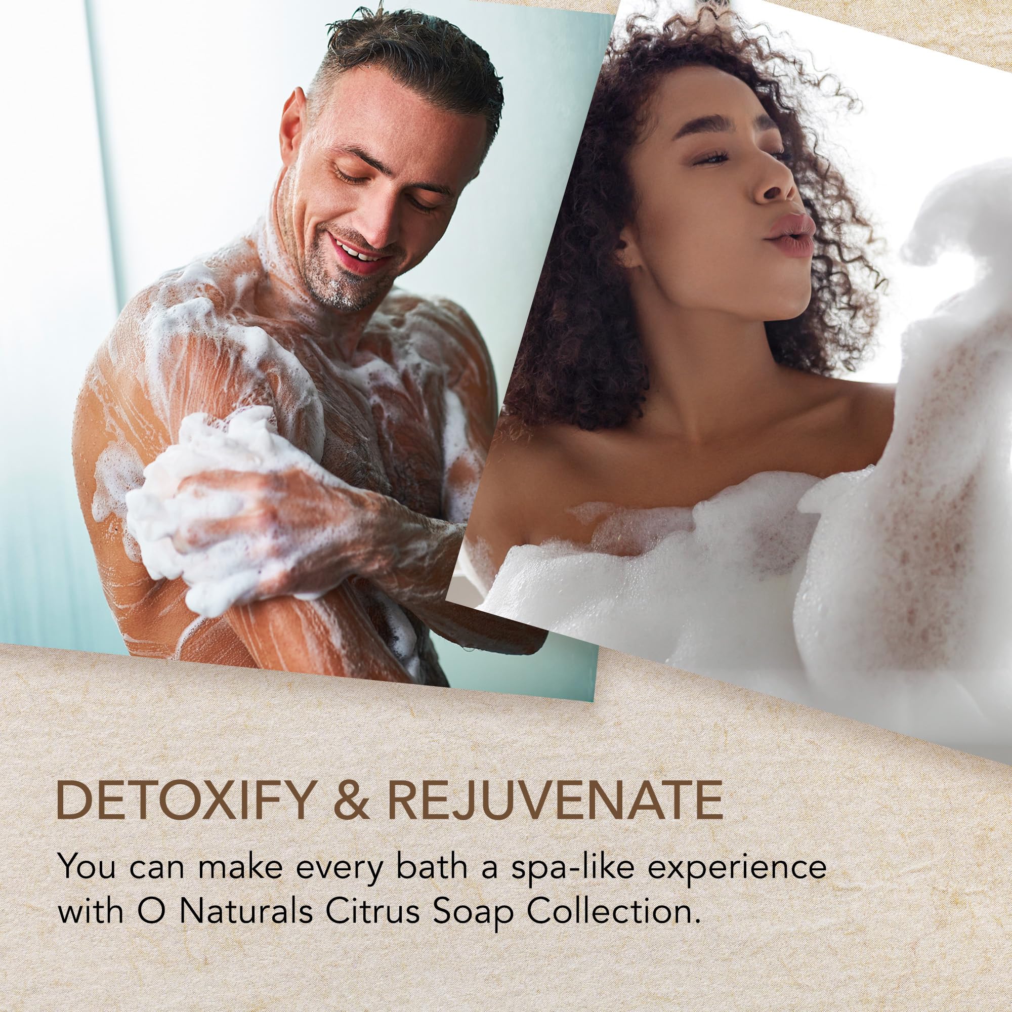 Savon citrus Lemon d'O NATURALS – parfum frais et revitalisant pour votre rituel quotidien.