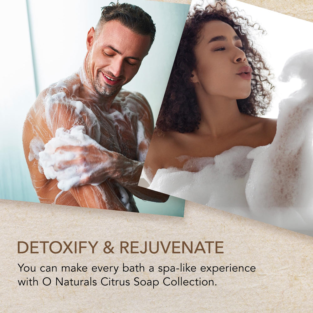 Savon citrus Lemon d'O NATURALS – parfum frais et revitalisant pour votre rituel quotidien.