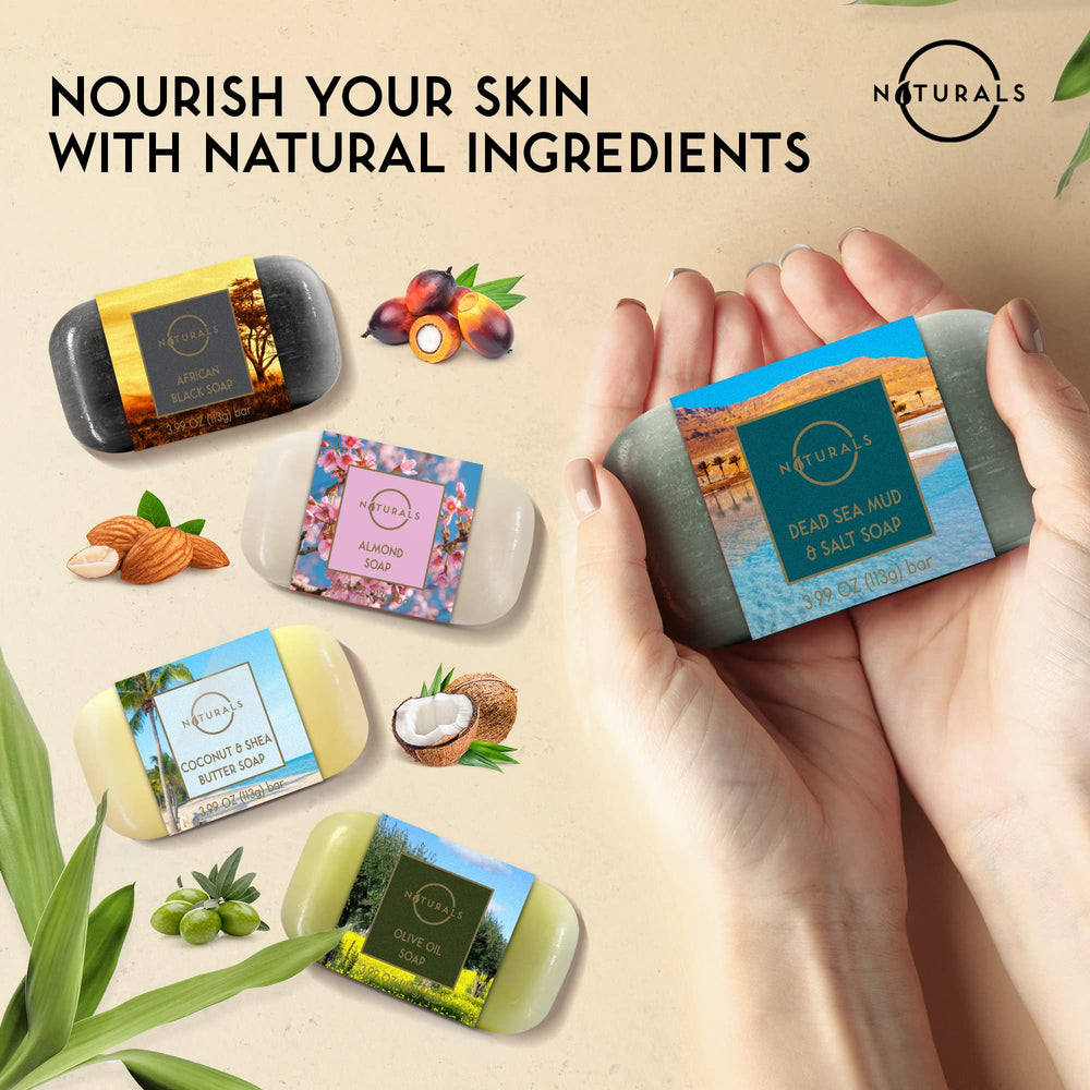 Savon cadeau O NATURALS prêt à offrir, expérience spa à domicile.