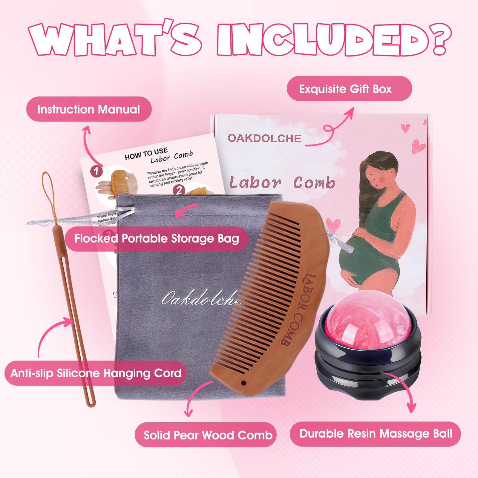 oakdolche coffret cadeau grossesse idée attentionnee pour maman.