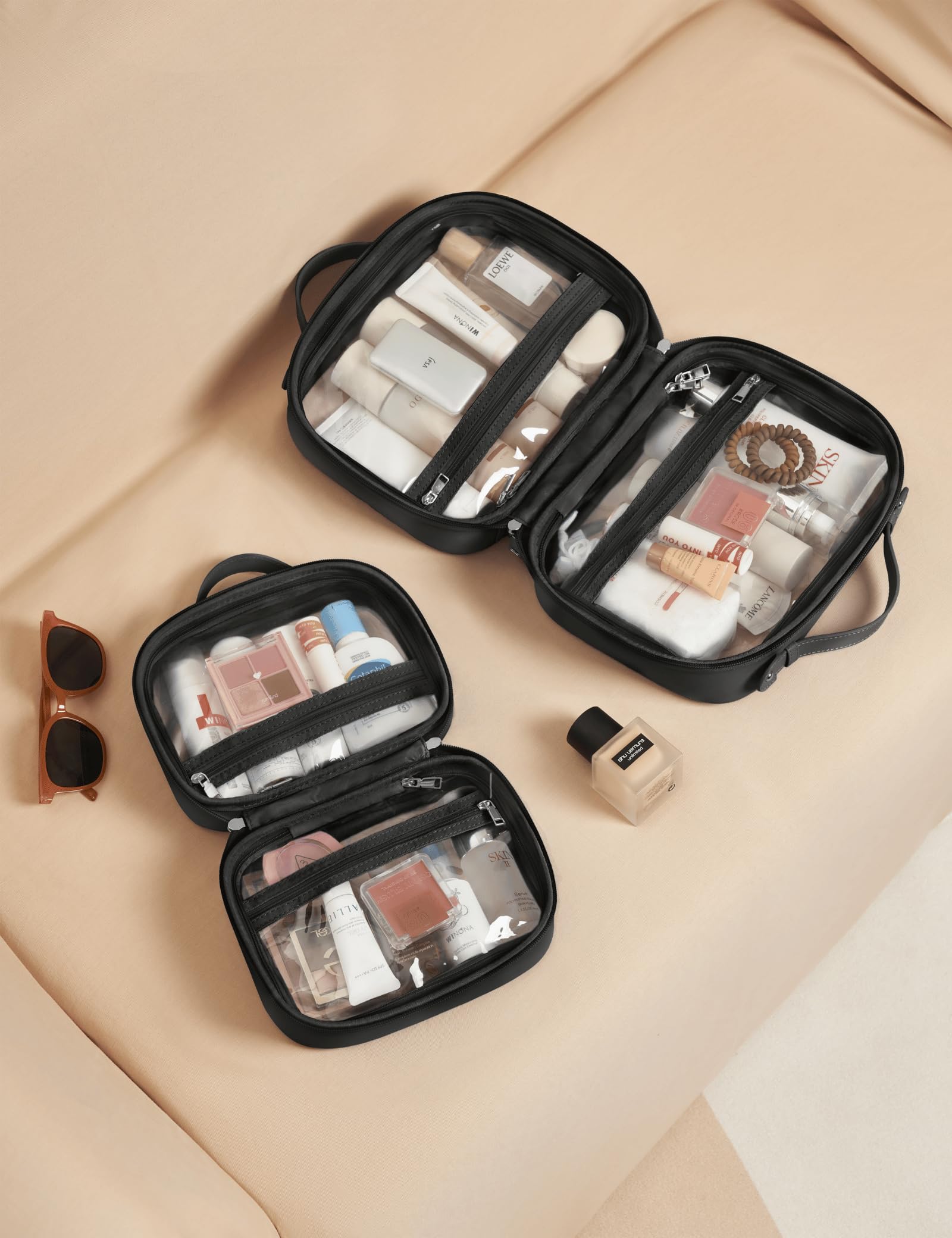 Design compact Oaque, idéal pour cabine et bagage à main.