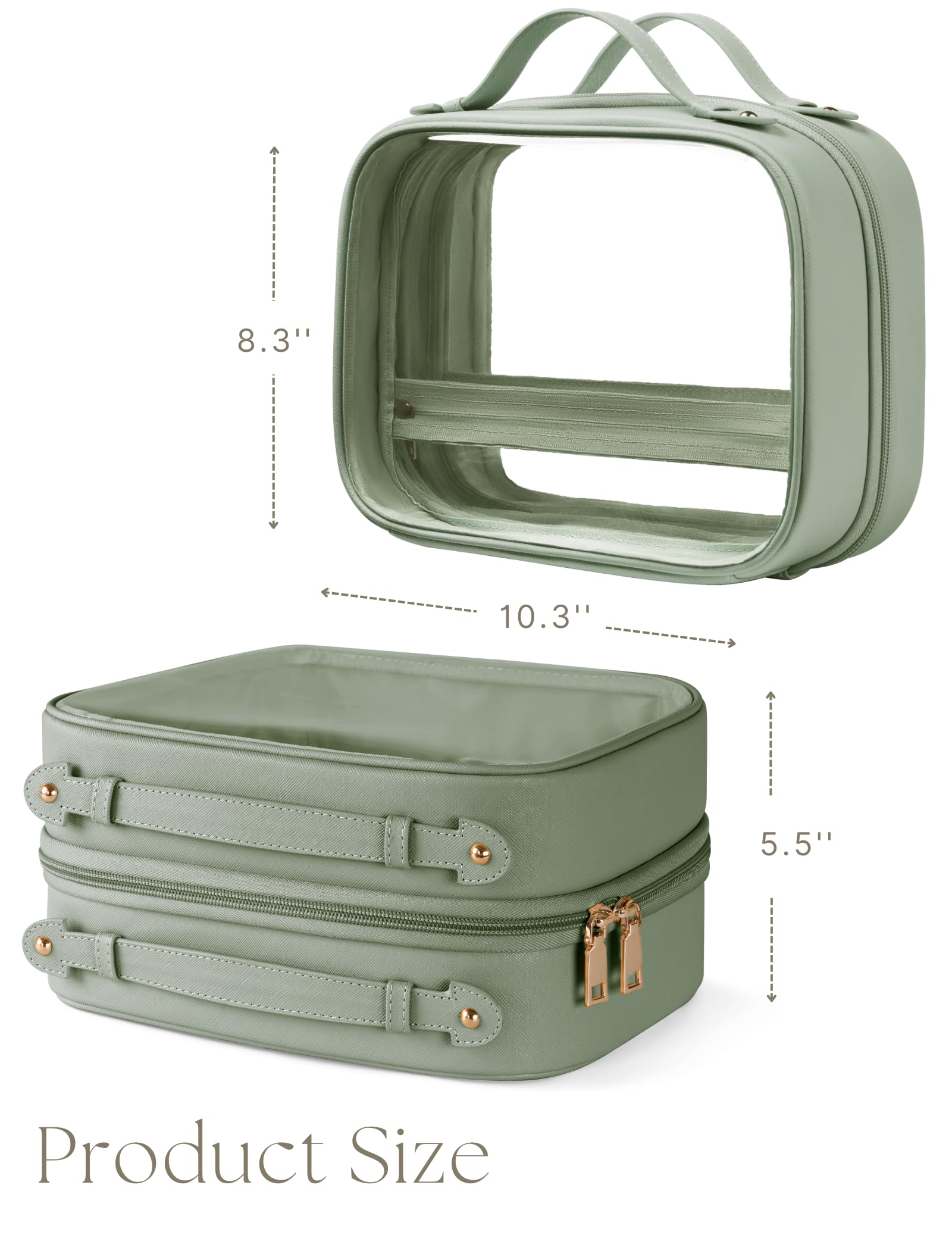 Fermetures éclair inox durables sur le sac Oaque