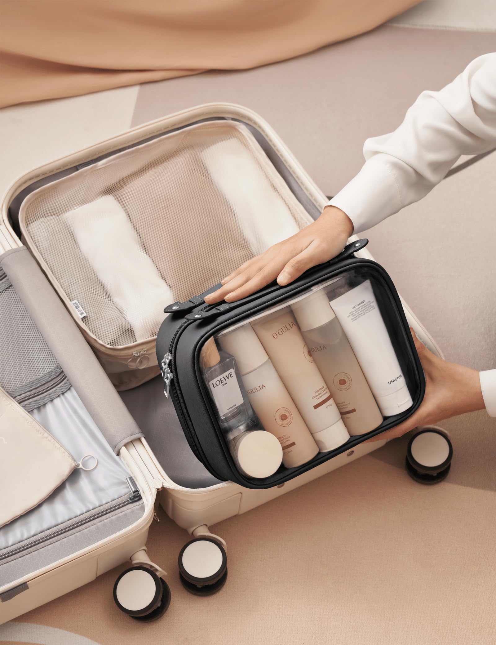 Utilisation polyvalente Oaque pour voyages courts et déplacements.