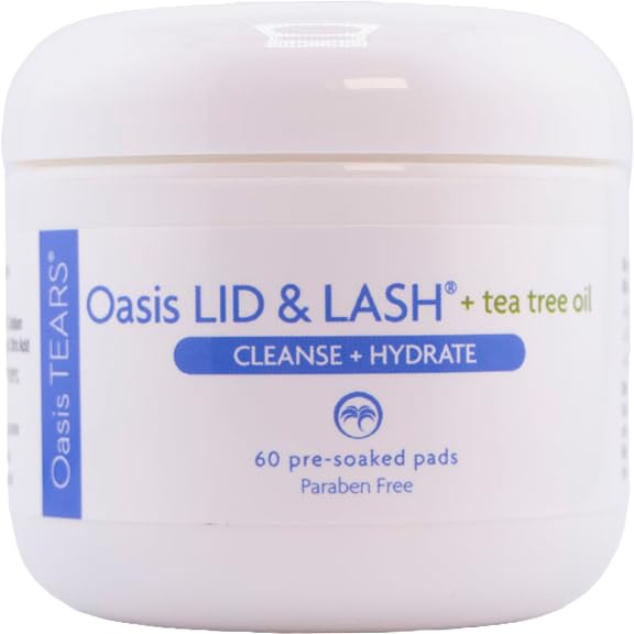 Bouteille Oasis LID & LASH avec huile d'arbre à thé, soin quotidien