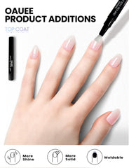 OAUEE accessoires inclus, lime à ongles et bâton bois facilitent l’application.