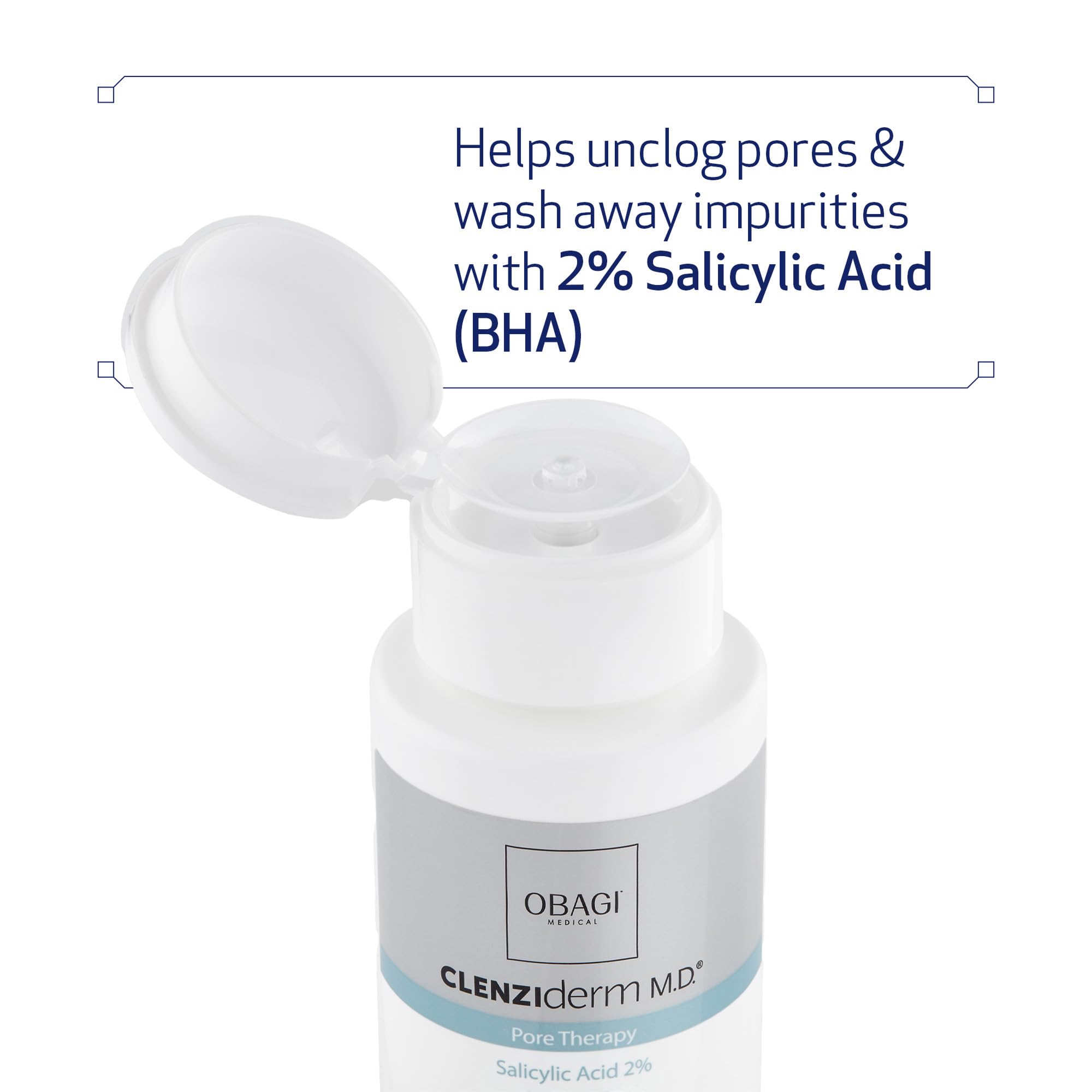 Acide salicylique 2%: BHA pour exfolier et clarifier les pores