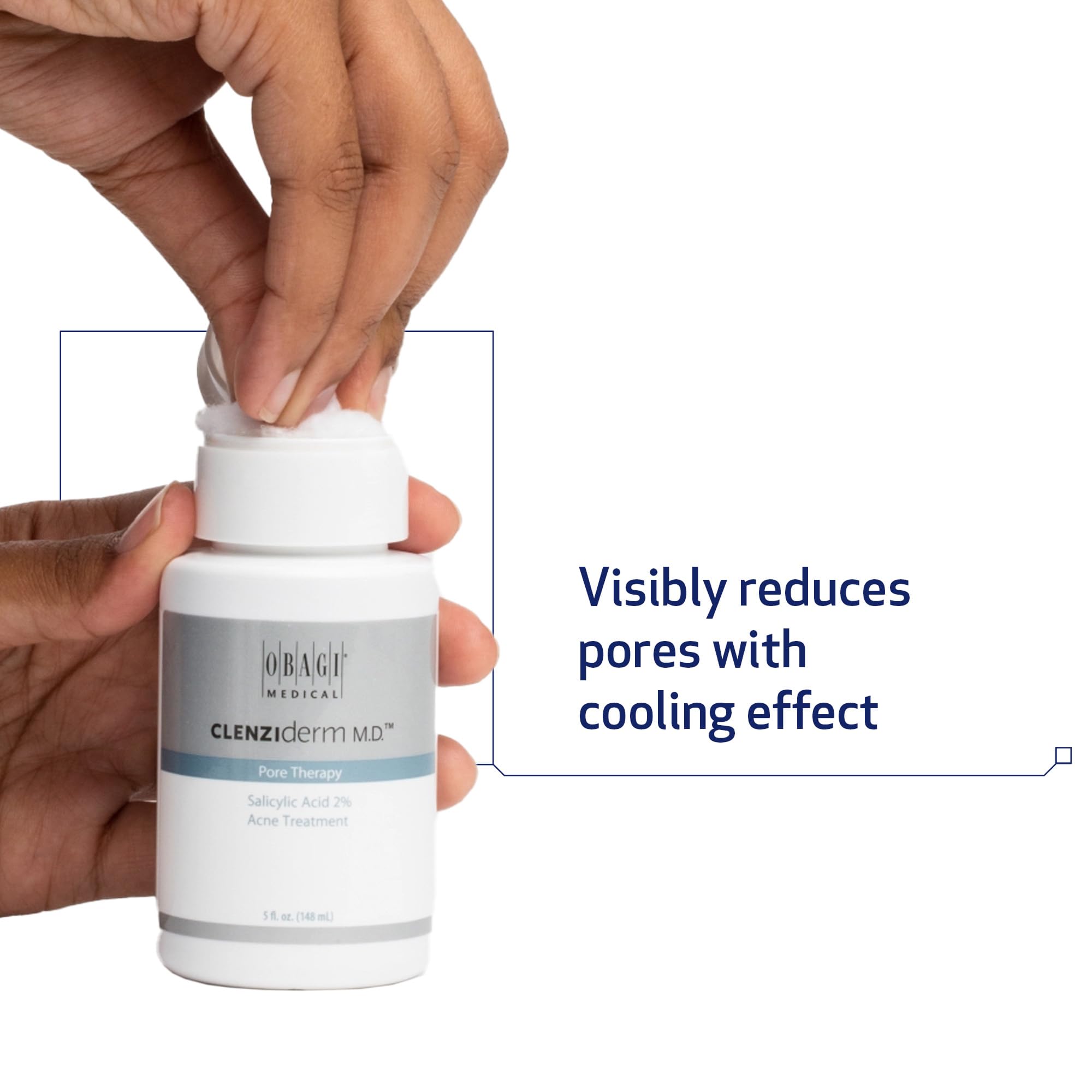 Présentation dans une routine de soins anti-imperfections.