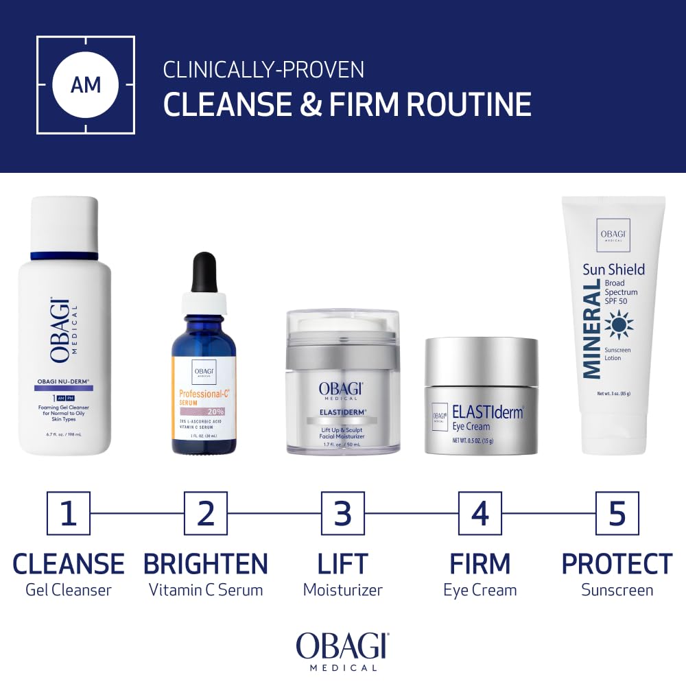 Complexe bi-minéral Obagi ELASTIderm, soin ciblé du contour des yeux.