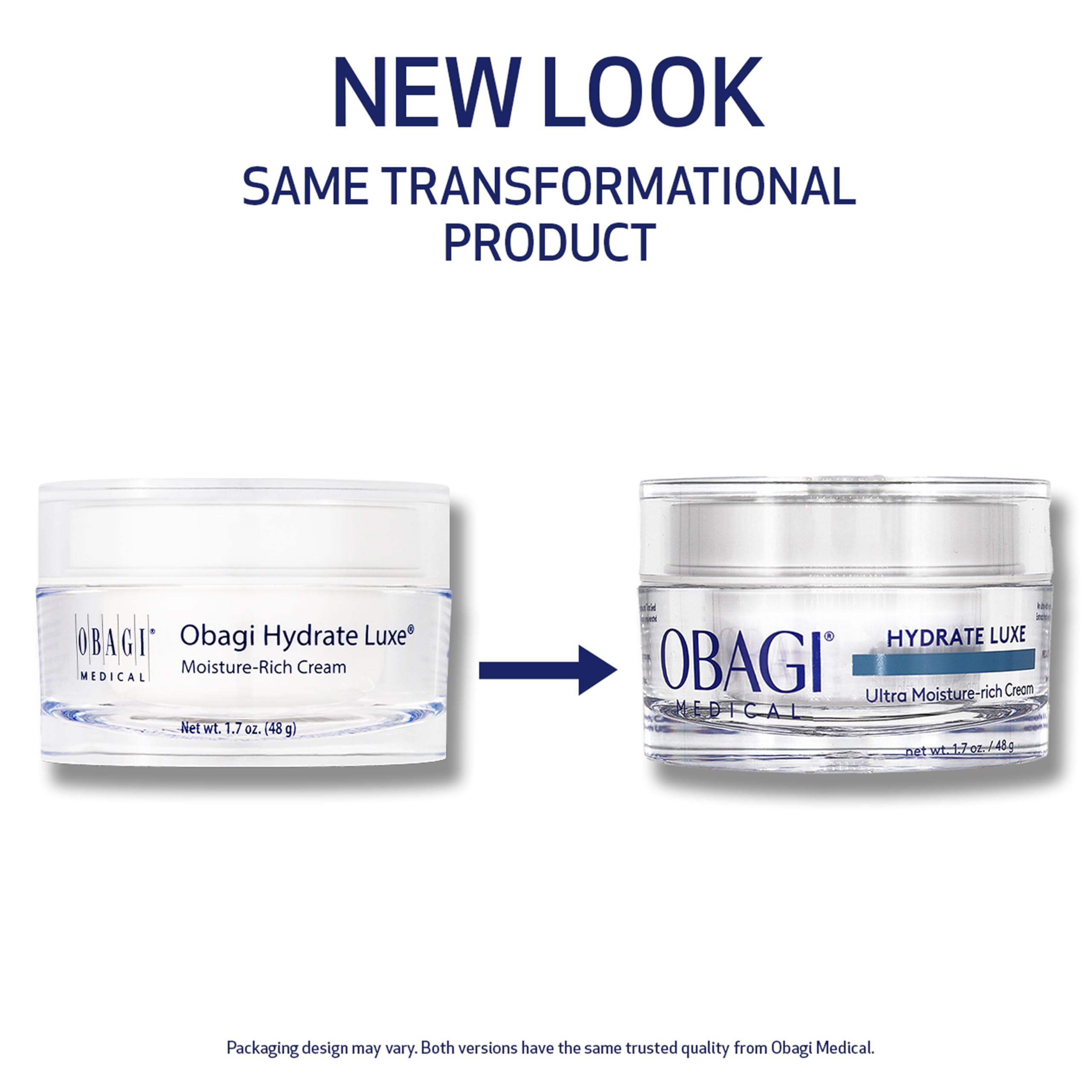 Obagi Hydrate Luxe – application nocturne qui laisse la peau douce et repulpée.