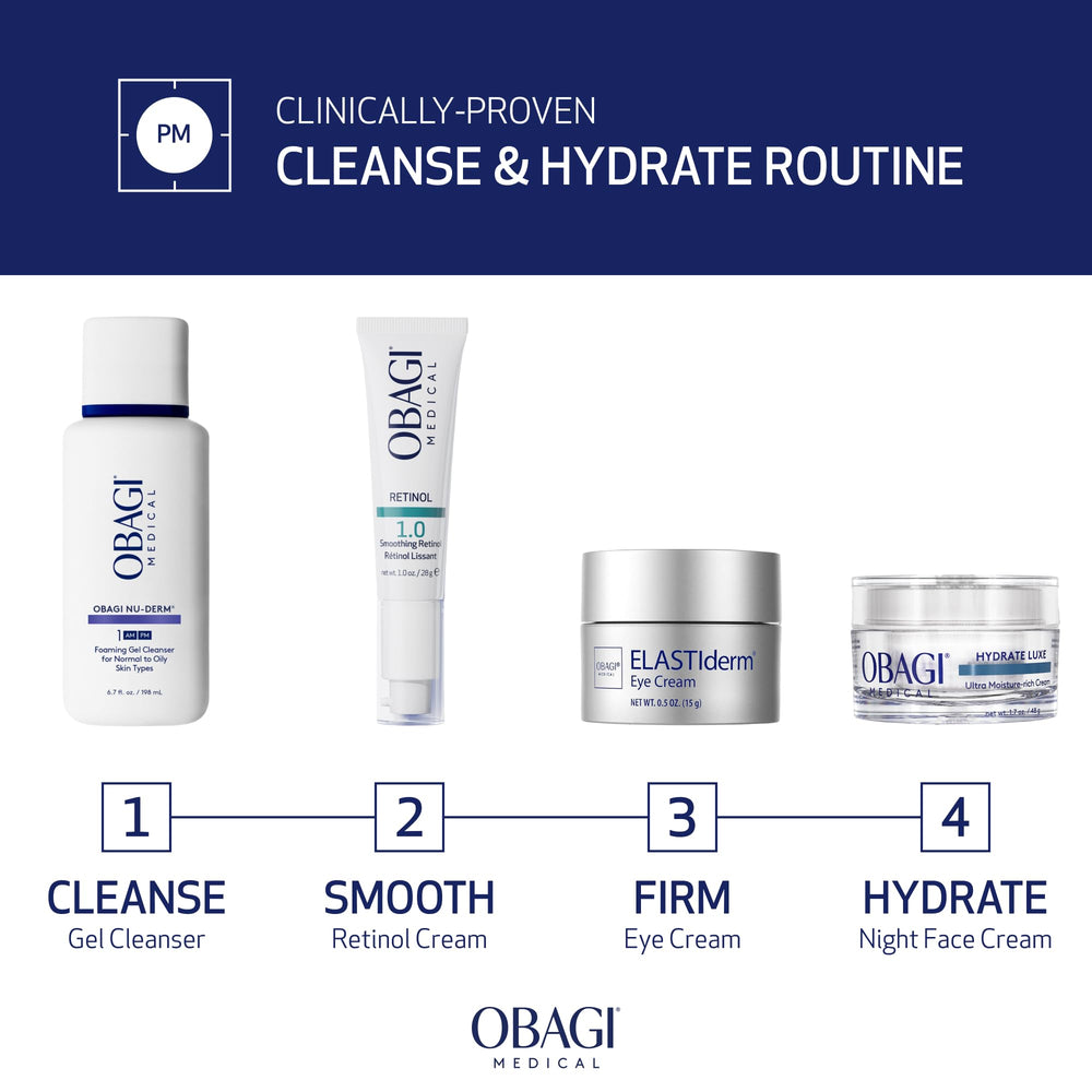 Obagi Hydrate Luxe – non comédogène et hypoallergénique, adapté aux peaux sensibles.