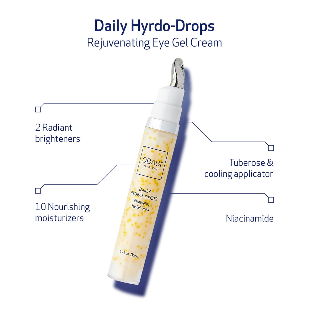 Obagi Hydro-Drops Quotidien – produit testé par dermatologues et approuvé par médecins.